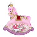 Gentle Nursery Rhythm | Hand-Painted Glass Ornament | Blubom 2021-059