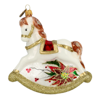 Stately Poinsettia Steed