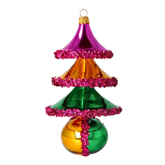 Candy Pop  Tree Handmade Glass Christmas ornament