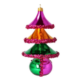 Load image into Gallery viewer, Candy Pop  Tree Handmade Glass Christmas ornament
