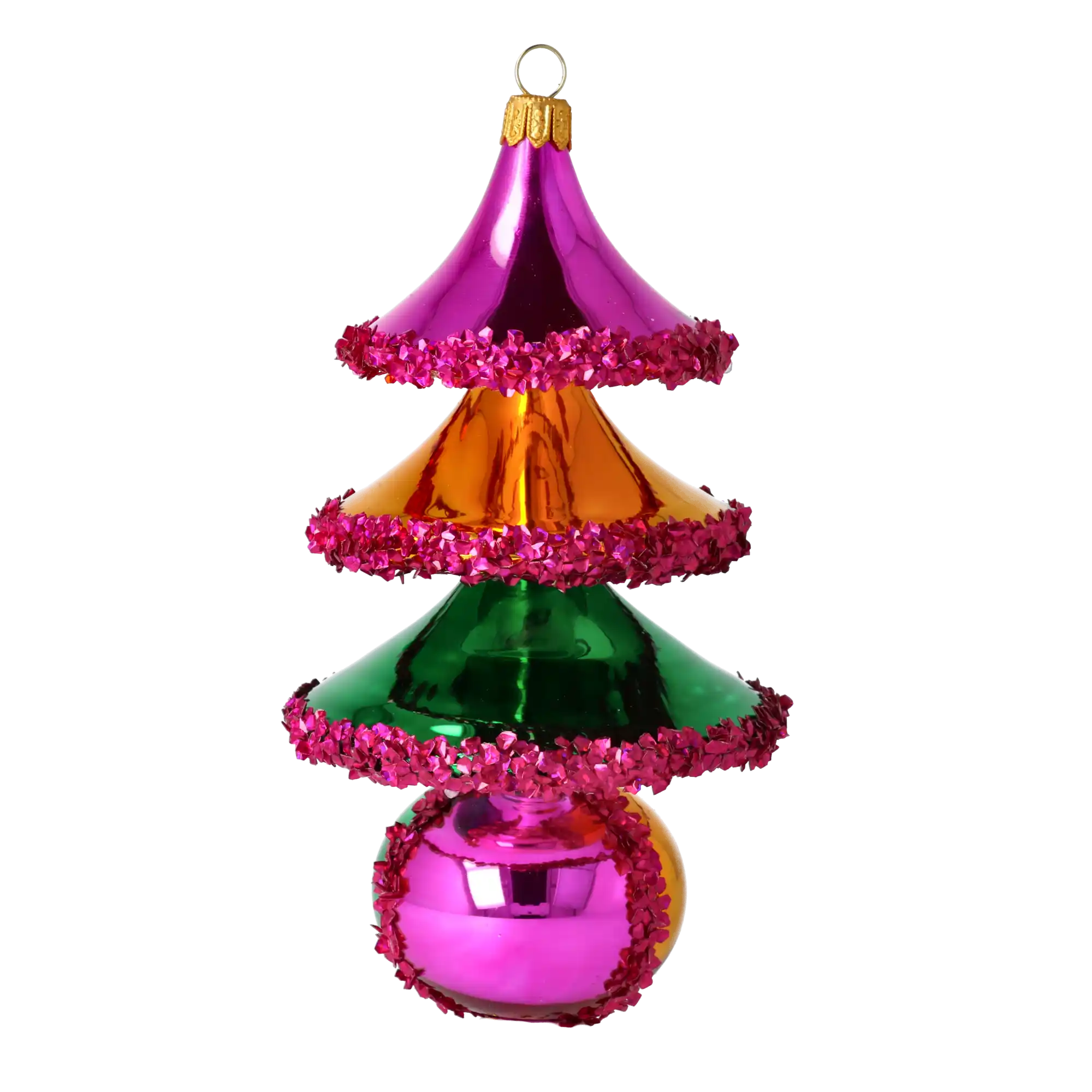 Candy Pop  Tree Handmade Glass Christmas ornament