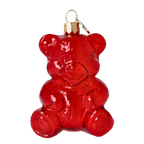 Sweet Ruby Cub | Hand-Painted Glass Ornament | Blubom 2021-071