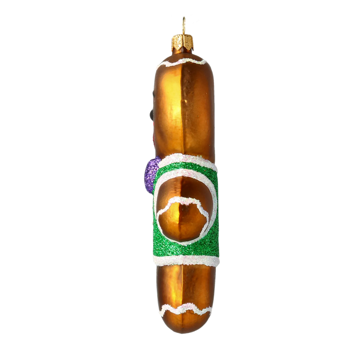Genteel Spice | Hand-Painted Glass Ornament | Blubom 2021-073