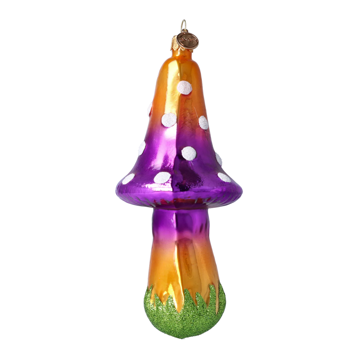 Twilight Dotted Sentry | Hand-Painted Glass Ornament | Blubom 2021-080