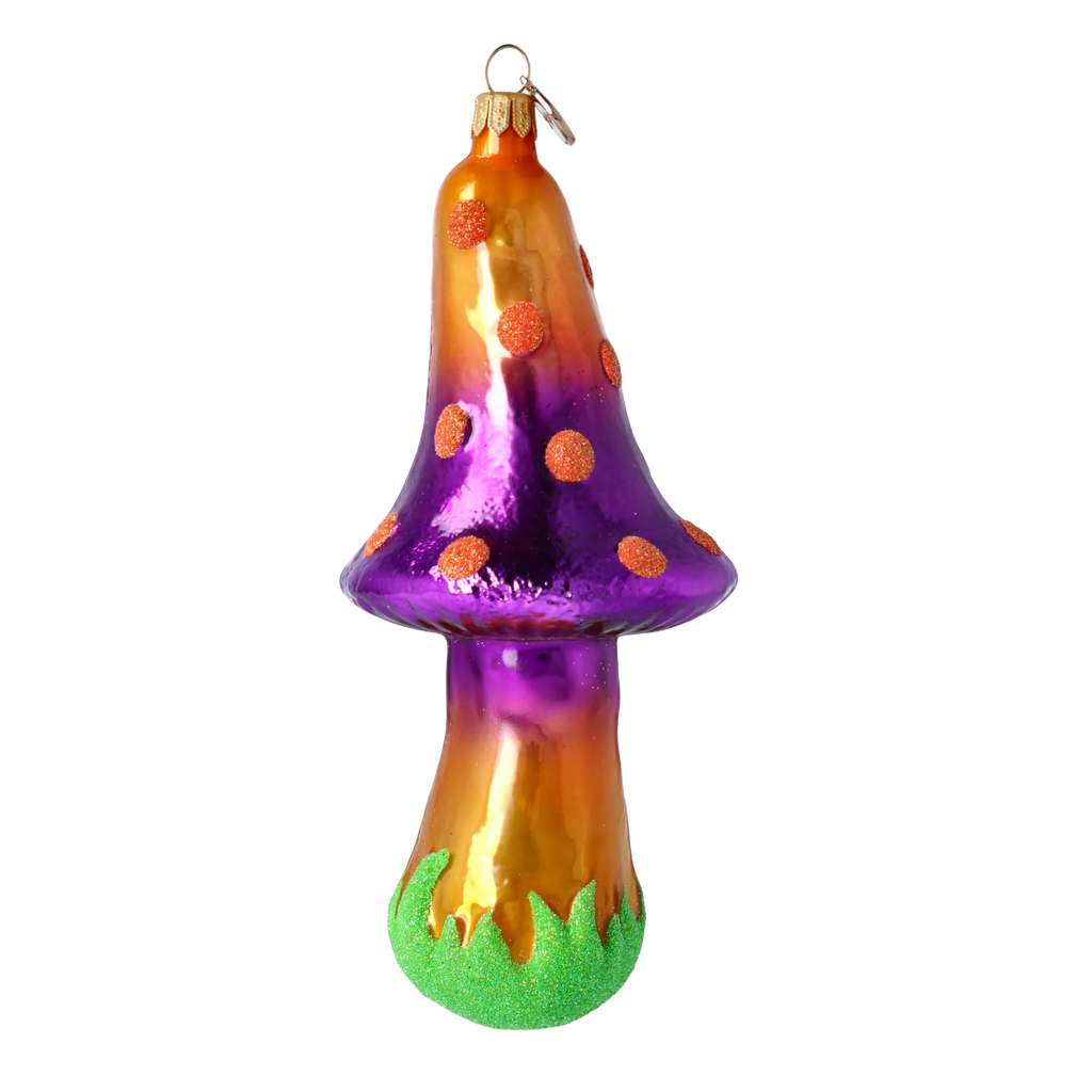 Nocturnal Spore | Hand-Painted Glass Ornament | Blubom 2021-081