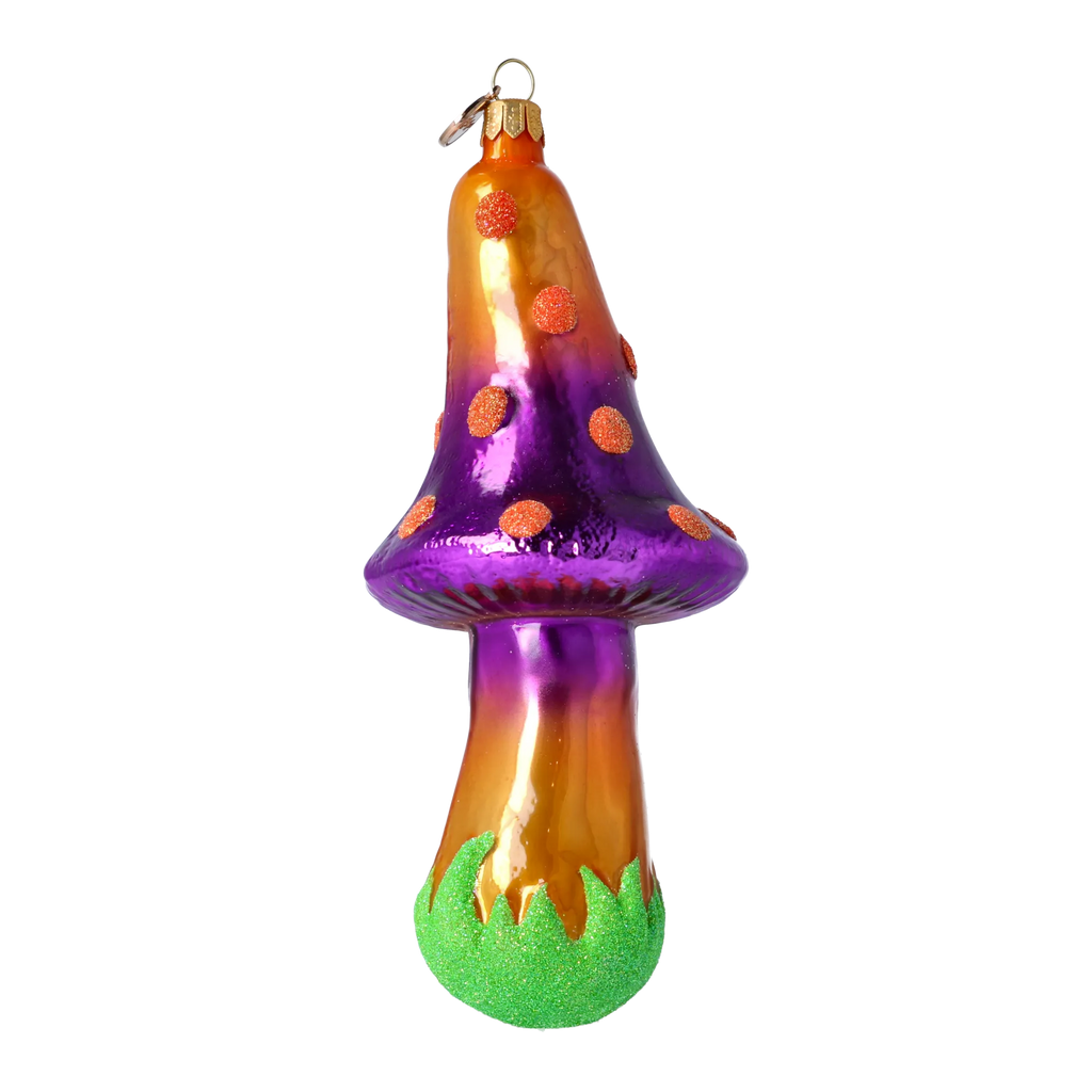 Nocturnal Spore | Hand-Painted Glass Ornament | Blubom 2021-081