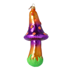 Nocturnal Spore | Hand-Painted Glass Ornament | Blubom 2021-081