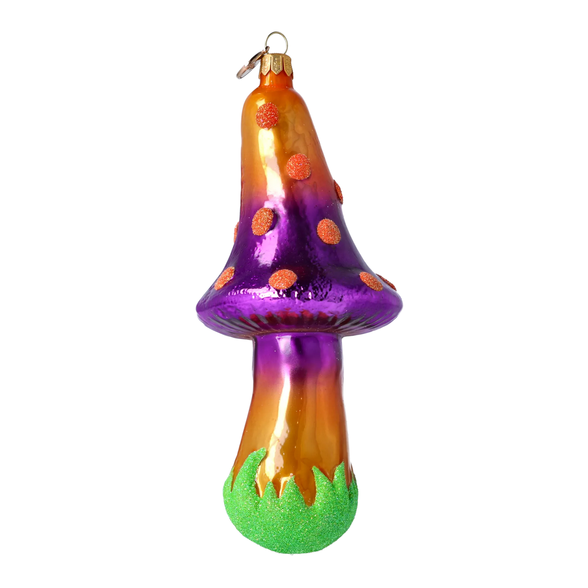 Nocturnal Spore | Hand-Painted Glass Ornament | Blubom 2021-081