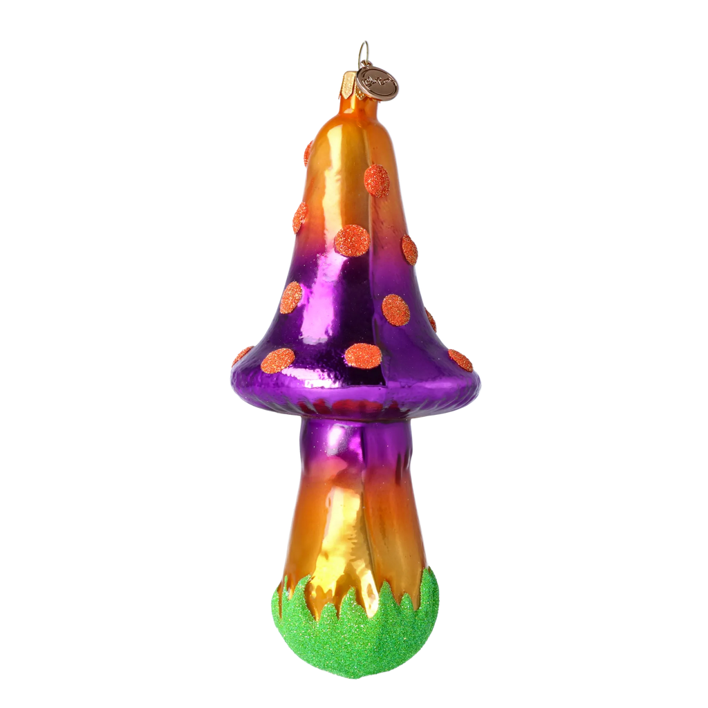 Nocturnal Spore | Hand-Painted Glass Ornament | Blubom 2021-081