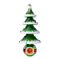 Sovereign Alpine Sentinel | Hand-Painted Glass Ornament | Blubom 2021-132