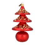 Cinnabar Folklore | Hand-Painted Glass Ornament | Blubom 2021-133