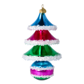 Arctic Jewel Cadence | Hand-Painted Glass Ornament | Blubom 2021-138