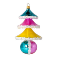 Electric Zenith | Hand-Painted Glass Ornament | Blubom 2021-140