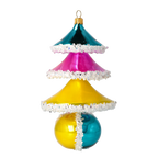 Electric Zenith | Hand-Painted Glass Ornament | Blubom 2021-140