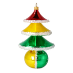 Vivid Alpine Ascent | Hand-Painted Glass Ornament | Blubom 2021-141