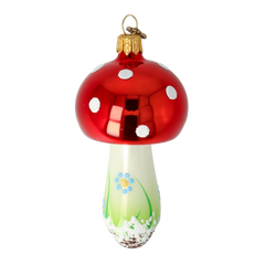 Garden Mushroom in Scarlet