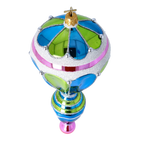 Azure Horizon Voyage | Hand-Painted Glass Ornament | Blubom 2021-177