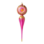 Magenta Solar Zenith | Hand-Painted Glass Ornament | Blubom 2021-185