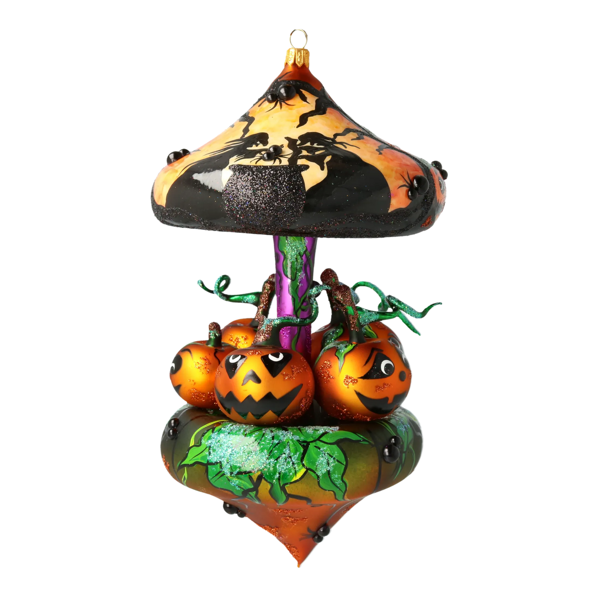 Coven Ember Vigil | Hand-Painted Glass Ornament | Blubom 2021-205
