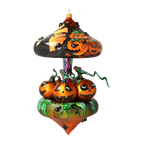 Coven Ember Vigil | Hand-Painted Glass Ornament | Blubom 2021-205
