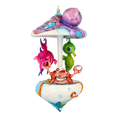Load image into Gallery viewer, Ocean Fairytale Carousel Handmade Glass Christmas ornament
