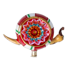 Serene Garden Voyager | Hand-Painted Glass Ornament | Blubom 2022-001