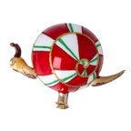 Serene Garden Voyager | Hand-Painted Glass Ornament | Blubom 2022-001