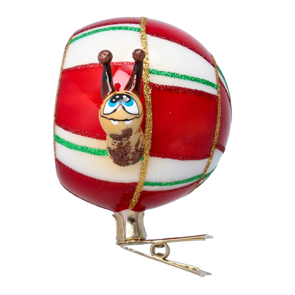 Serene Garden Voyager | Hand-Painted Glass Ornament | Blubom 2022-001