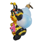 Radiant Nectar Messenger | Hand-Painted Glass Ornament | Blubom 2022-003
