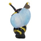 Radiant Nectar Messenger | Hand-Painted Glass Ornament | Blubom 2022-003