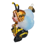 Radiant Honey Scout | Hand-Painted Glass Ornament | Blubom 2022-005