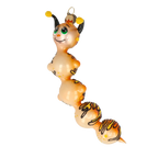 Earnest Tiger Voyager | Hand-Painted Glass Ornament | Blubom 2022-010