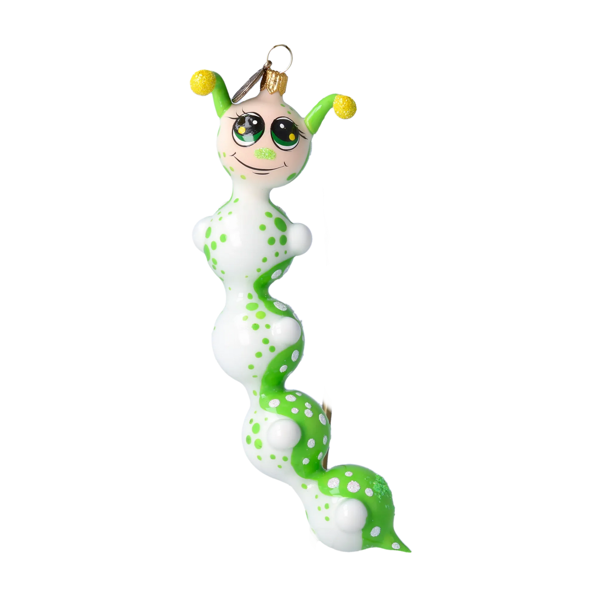Curious Meadow Voyager | Hand-Painted Glass Ornament | Blubom 2022-012