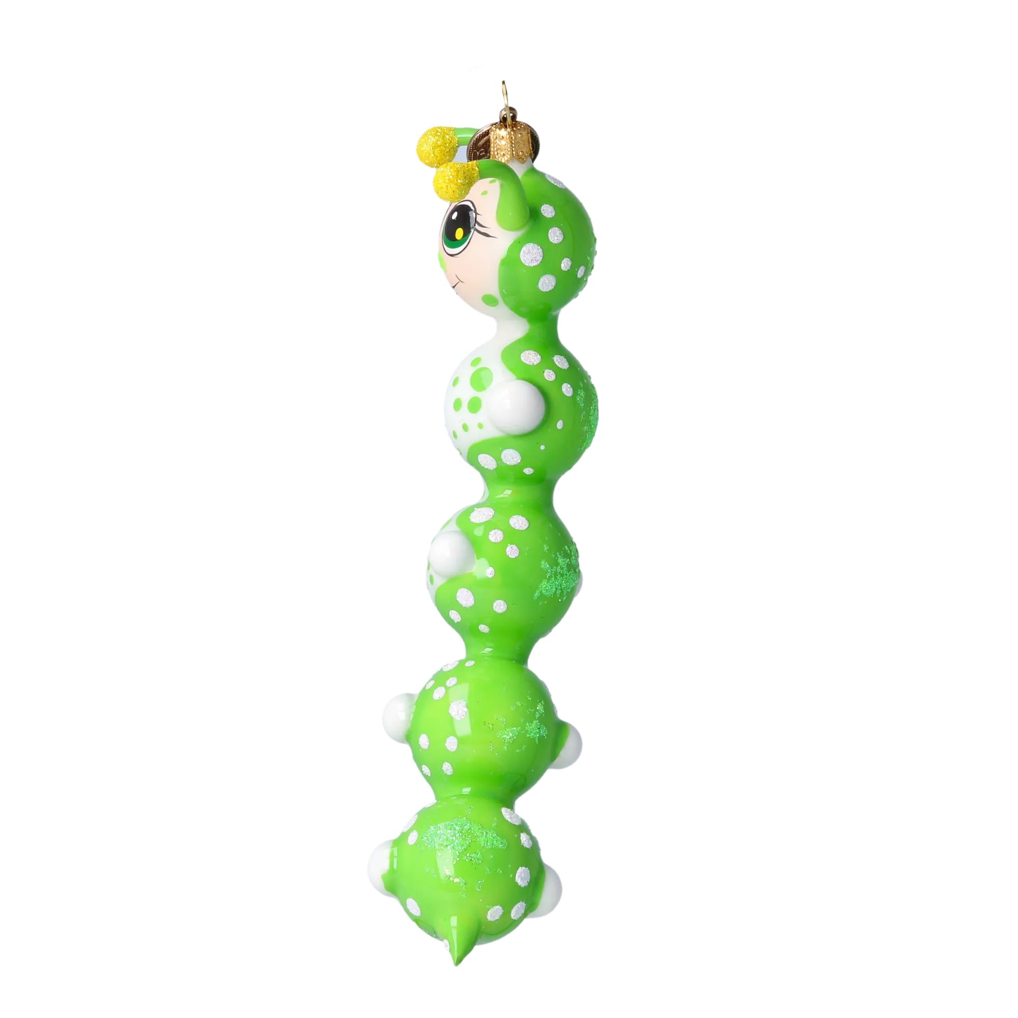 Curious Meadow Voyager | Hand-Painted Glass Ornament | Blubom 2022-012