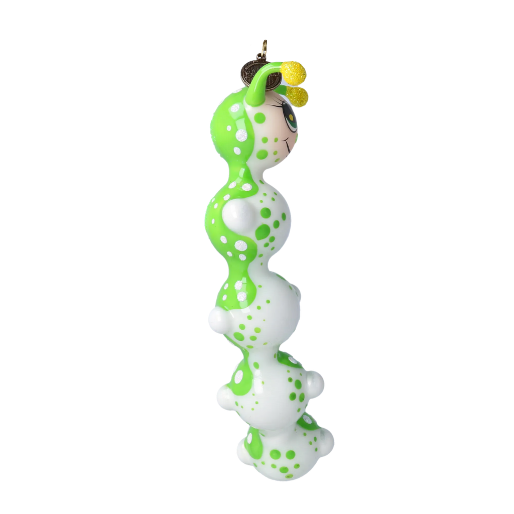Curious Meadow Voyager | Hand-Painted Glass Ornament | Blubom 2022-012