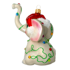 Jubilant Gentle Emissary | Hand-Painted Glass Ornament | Blubom 2022-014