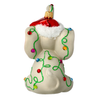 Jubilant Gentle Emissary | Hand-Painted Glass Ornament | Blubom 2022-014