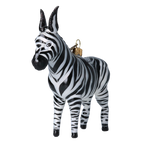 Stately Midnight Nomad | Hand-Painted Glass Ornament | Blubom 2022-021