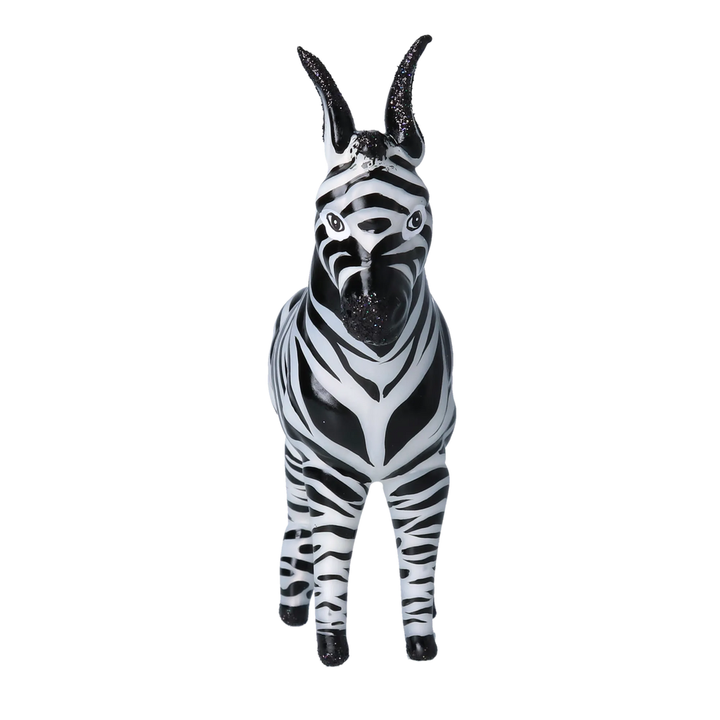Stately Midnight Nomad | Hand-Painted Glass Ornament | Blubom 2022-021