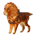 Load image into Gallery viewer, Golden Mane Lion Glass Ornament  Handmade Glass Christmas ornament. 2022-023
