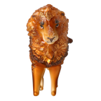Tawny Sovereign | Hand-Painted Glass Ornament | Blubom 2022-023