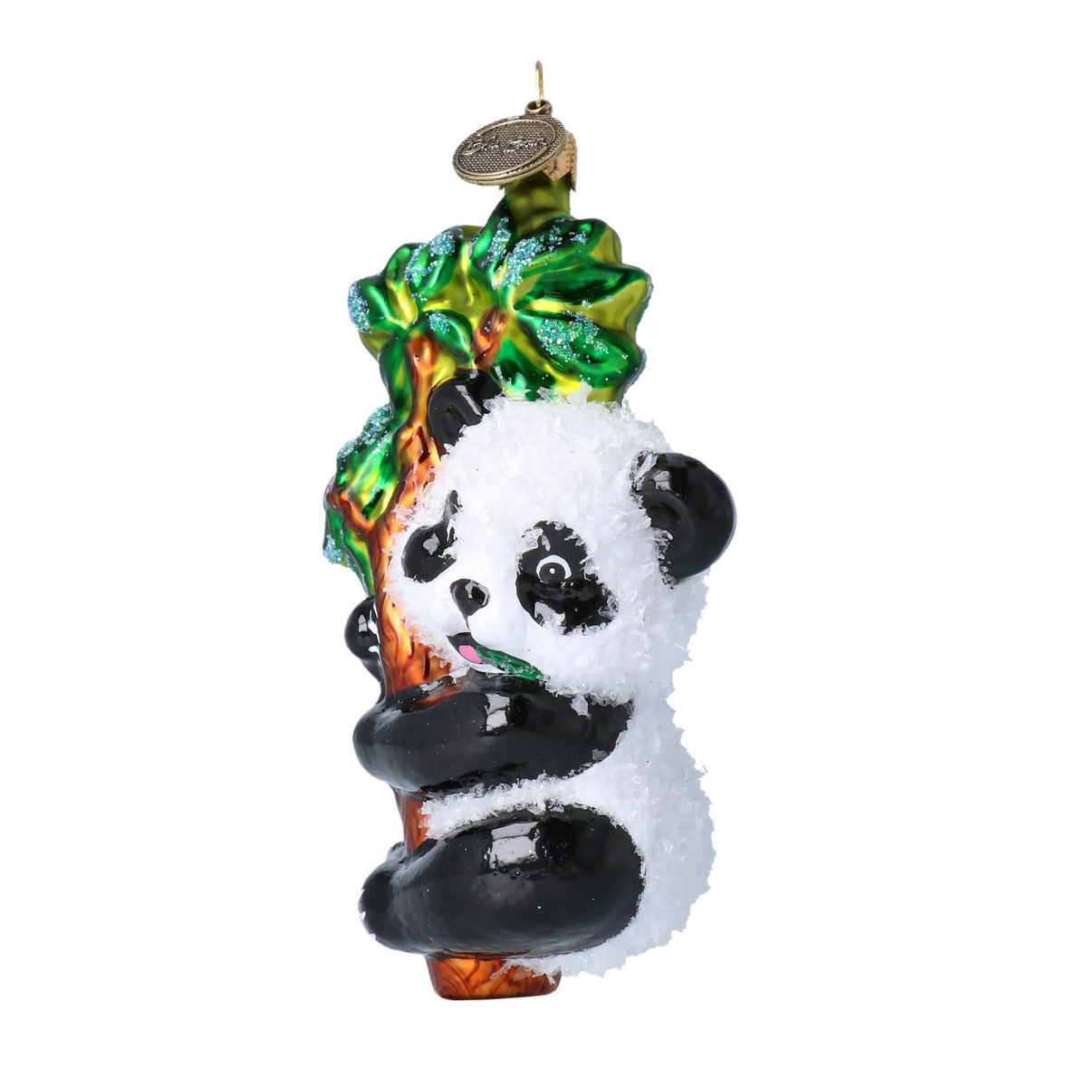 Gentle Bamboo Voyager | Hand-Painted Glass Ornament | Blubom 2022-024