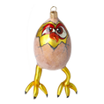 Bild in die Galerieansicht laden, Chicken in Egg. Handmade Glass Christmas ornament. 2022-026

