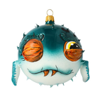 Sullen Lagoon Rogue | Hand-Painted Glass Ornament | Blubom 2022-040