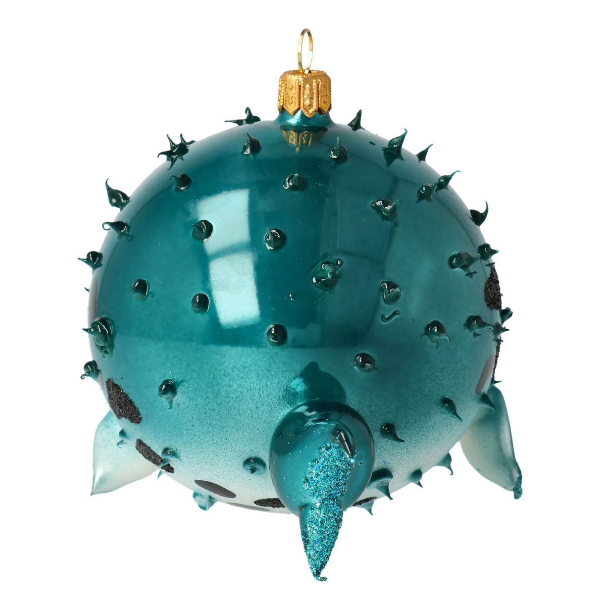 Sullen Lagoon Rogue | Hand-Painted Glass Ornament | Blubom 2022-040
