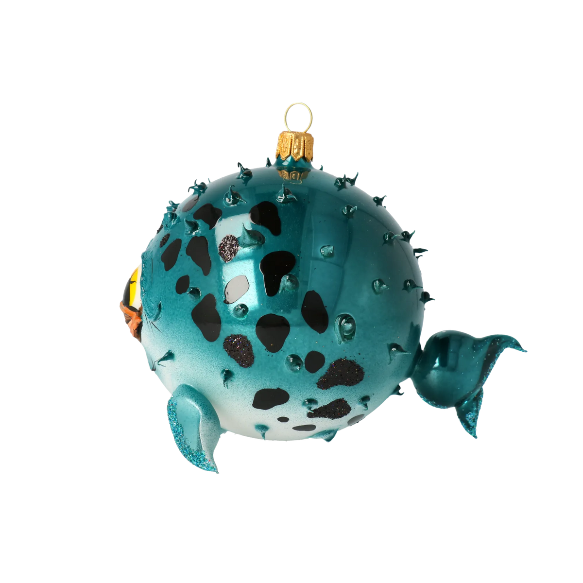 Sullen Lagoon Rogue | Hand-Painted Glass Ornament | Blubom 2022-040