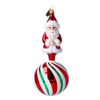 Benevolent Wayfarer | Hand-Painted Glass Ornament | Blubom 2022-080