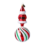Benevolent Wayfarer | Hand-Painted Glass Ornament | Blubom 2022-080