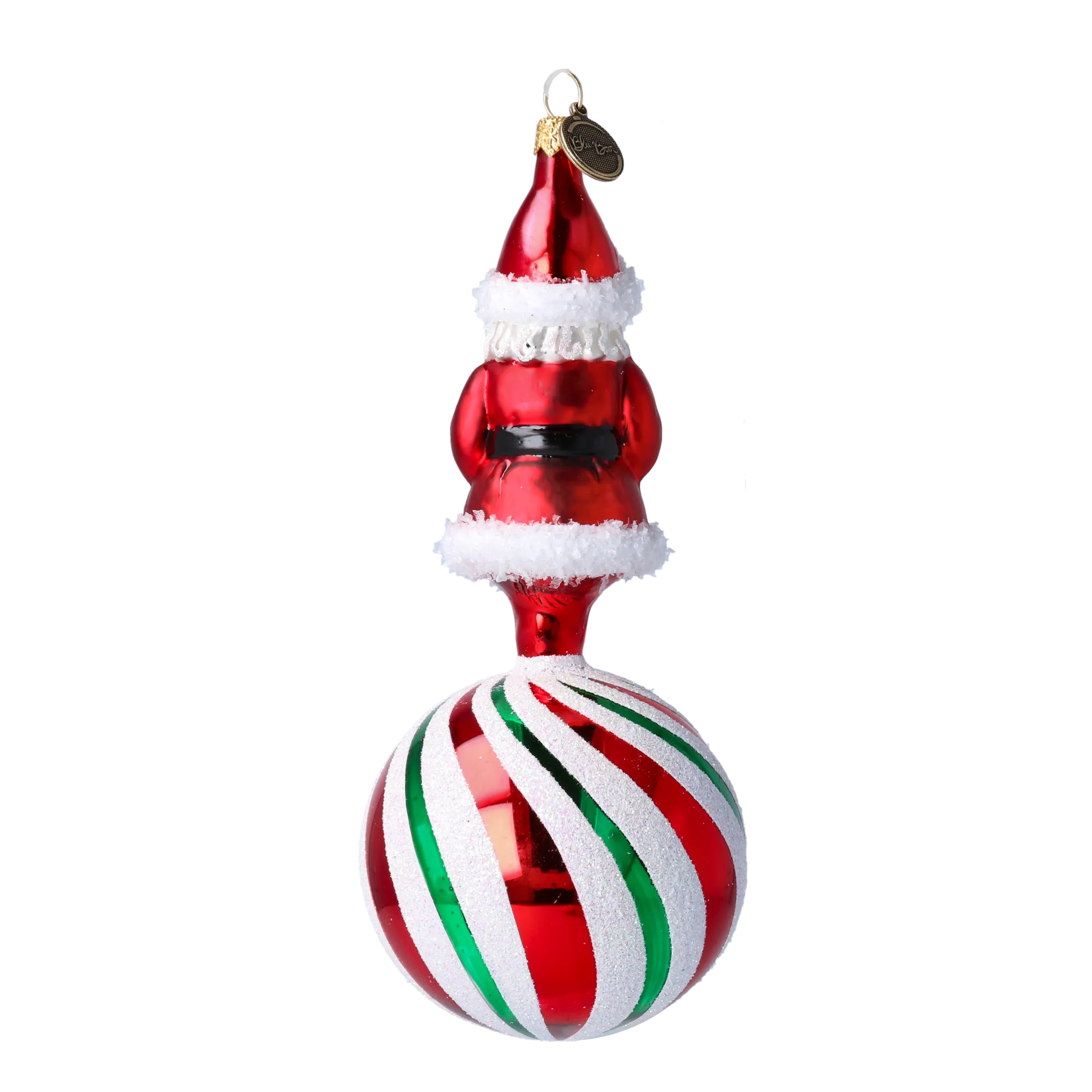 Benevolent Wayfarer | Hand-Painted Glass Ornament | Blubom 2022-080