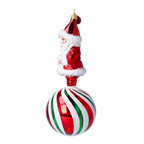 Benevolent Wayfarer | Hand-Painted Glass Ornament | Blubom 2022-080